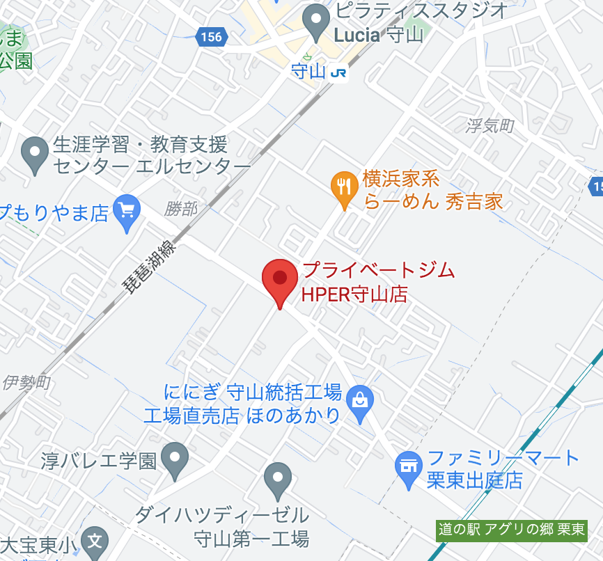 HPER守山店 マップ