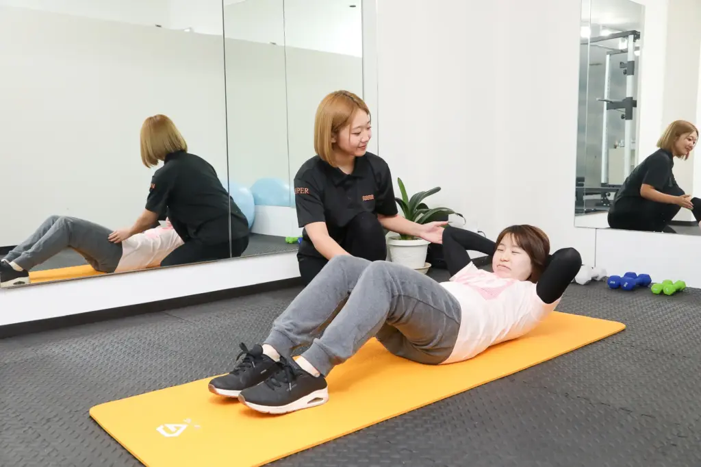 女性トレーナーと女性会員