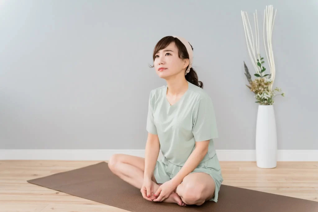 自分の意志が弱いことを悩んでいる女性